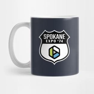 Expo '74 Spokane World's Fair Retro Shield (Multicolor) Mug